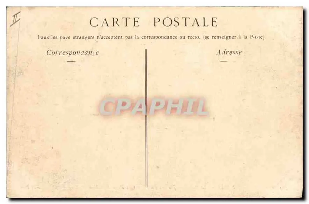 PARIS — Das Palais de Justice, Fassade auf der Place Dauphine — ND Phot, n° 309 - Rückseite