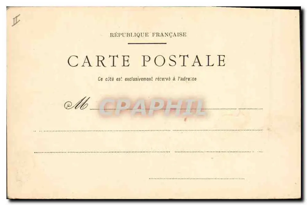 PARIS — Palácio de Justiça — Ed. Laussedat, Châteaudun - Verso