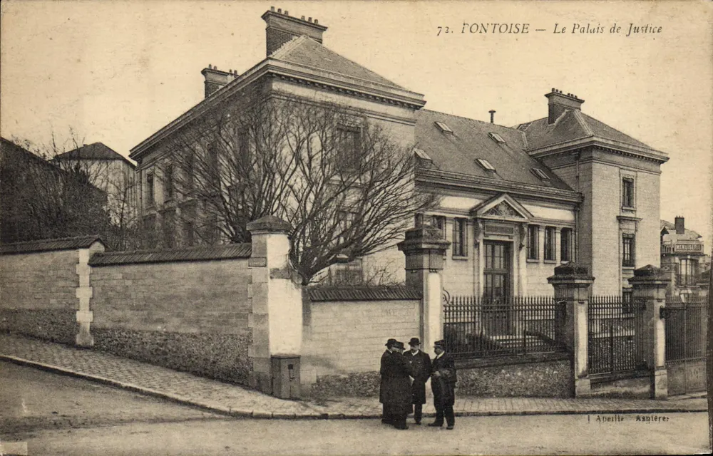 Fontoisse — Pałac Sądowy — A. Asnière, n°72 - Awers
