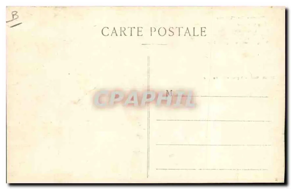 Tipos do Centro — Lou Bret (O Berço) — Gély - Vigier, Aurillac - Verso