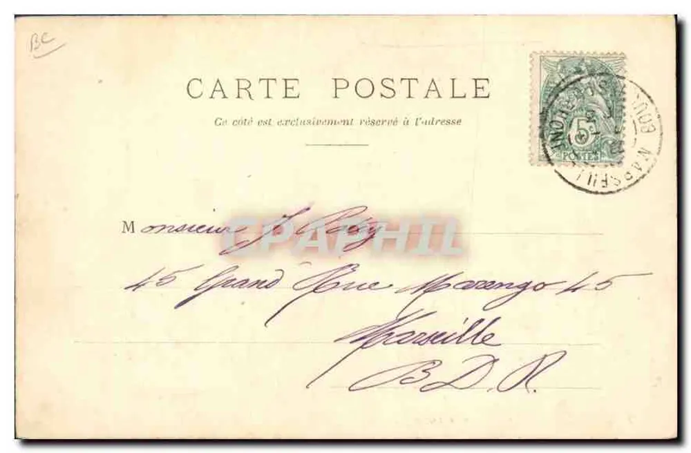 Auvergne — cena de vida — J.S. Paris, n°7 - Verso