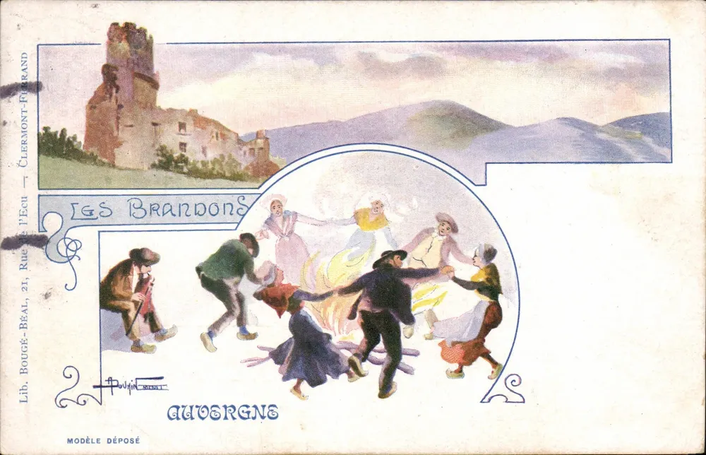 Les Brandons — Auvergne — Lib. Bougé-Béal, Clermont-Ferrand - Frente
