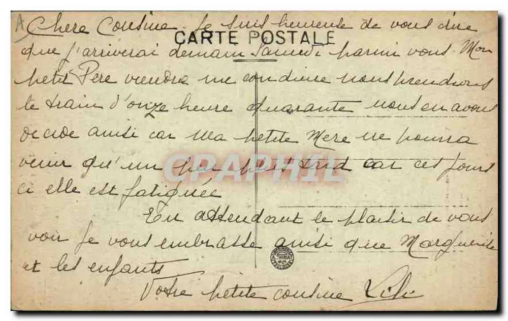 Na Auvergne — 33. A Fiação — Editor: Étienne Marconne - Verso