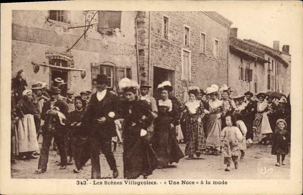 Un Matrimonio alla moda — Le Scene di Villaggio — n°343 — Editore Elvy - Recto