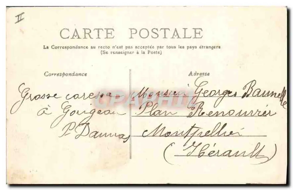Puy-de-Dôme — Riom — Palácio de Justiça — M.T. (editor) - Verso