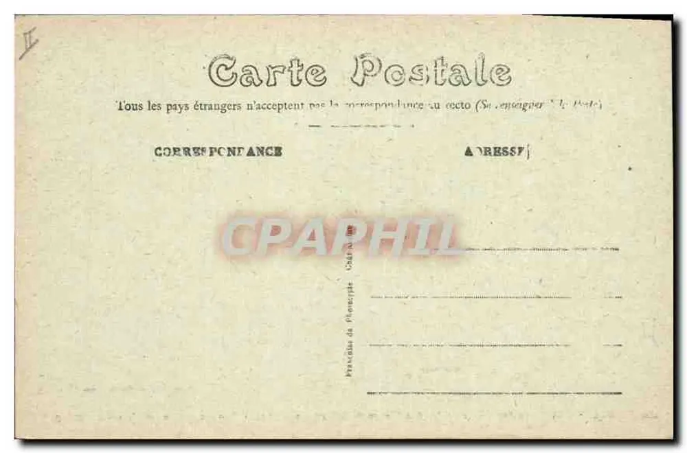 Rehnnes - Palast der Gerechtigkeit - Saal des alten Parlaments von Bretagne - Loge der Frau de Sévigné, Verlag der Gemeinde Rehnnes - Rückseite