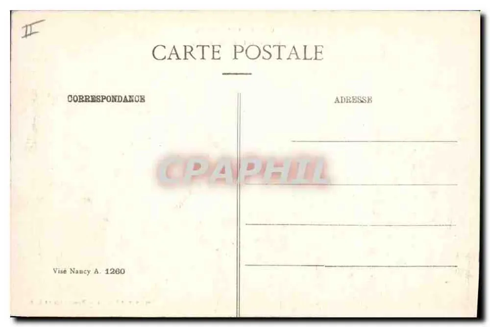 Hudiviller (M.-et-M.) — Kriegsschäden 1914-16 — Imprimeries Réunies de Nancy - Rückseite