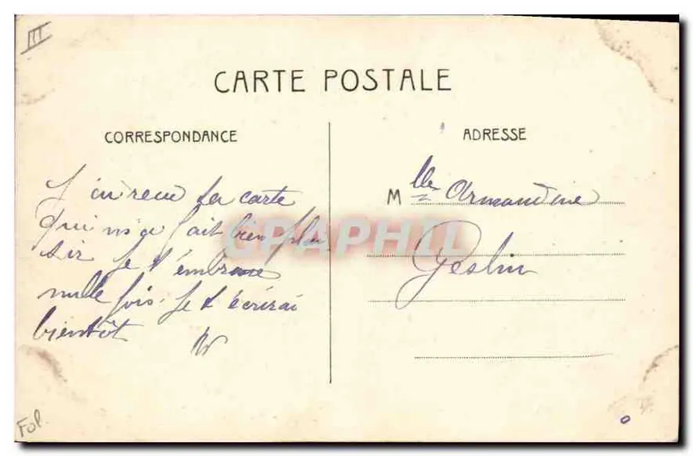 Bourrée d'Auvergne — A Vida Rural — Editor F.U. - Verso
