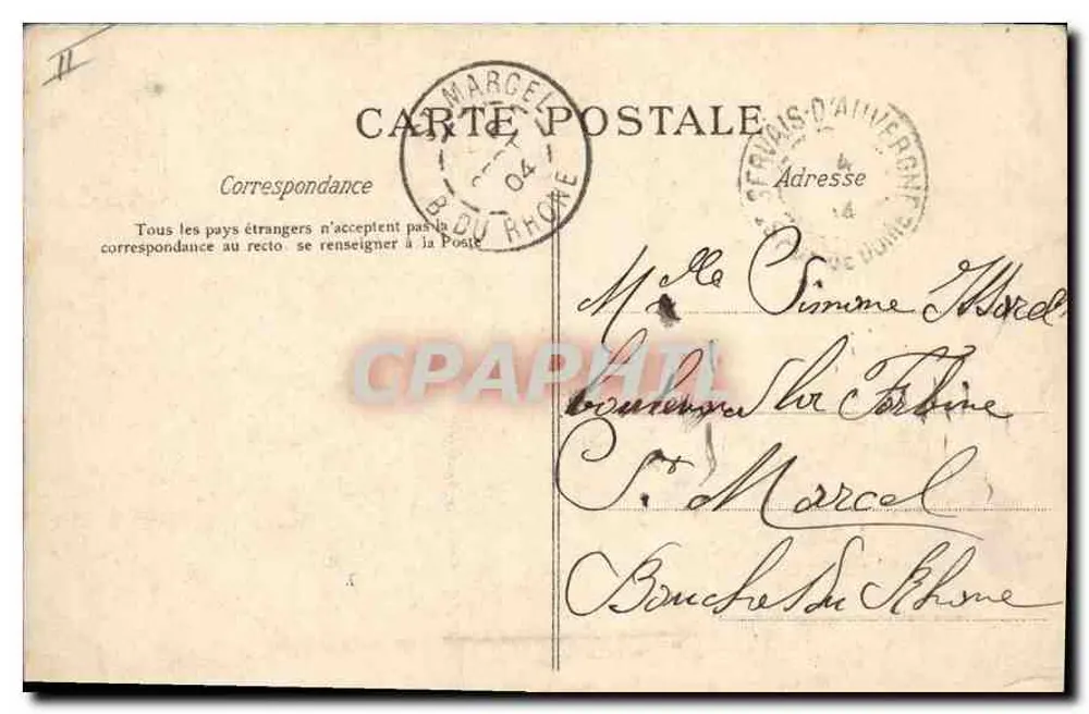 Bourrée d'Auvergne — cena de dança e música — editor não identificado, n° 194 - Verso