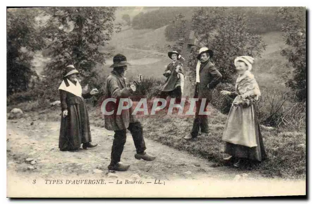 Typy z Auvergne — La Bourrée — LL.1 - Awers