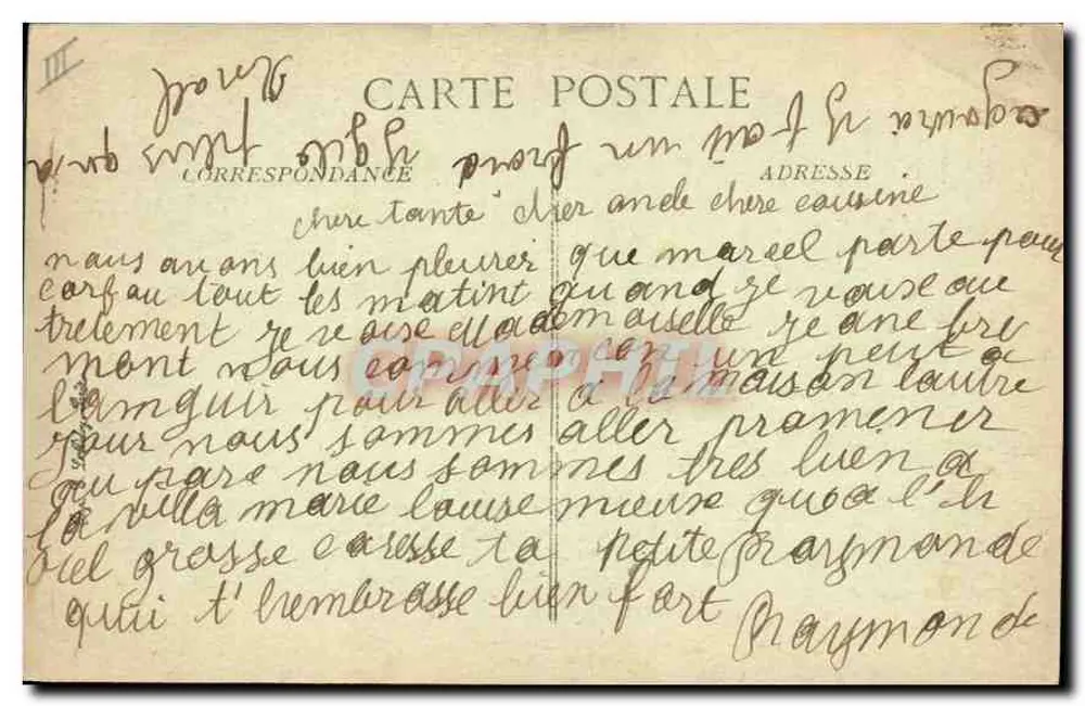 Pittoreske Auvergne — Auvergnate-Haus — Verlage V.D. und B.P.D. - Rückseite