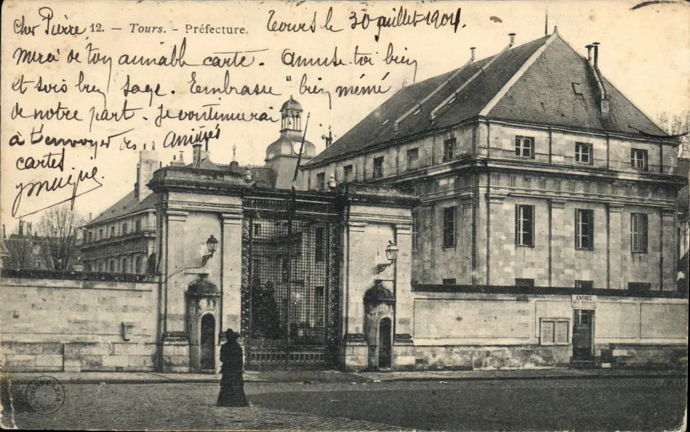 Tours — Prefeitura — Editor: Van Bamy, número de série não visível - Frente