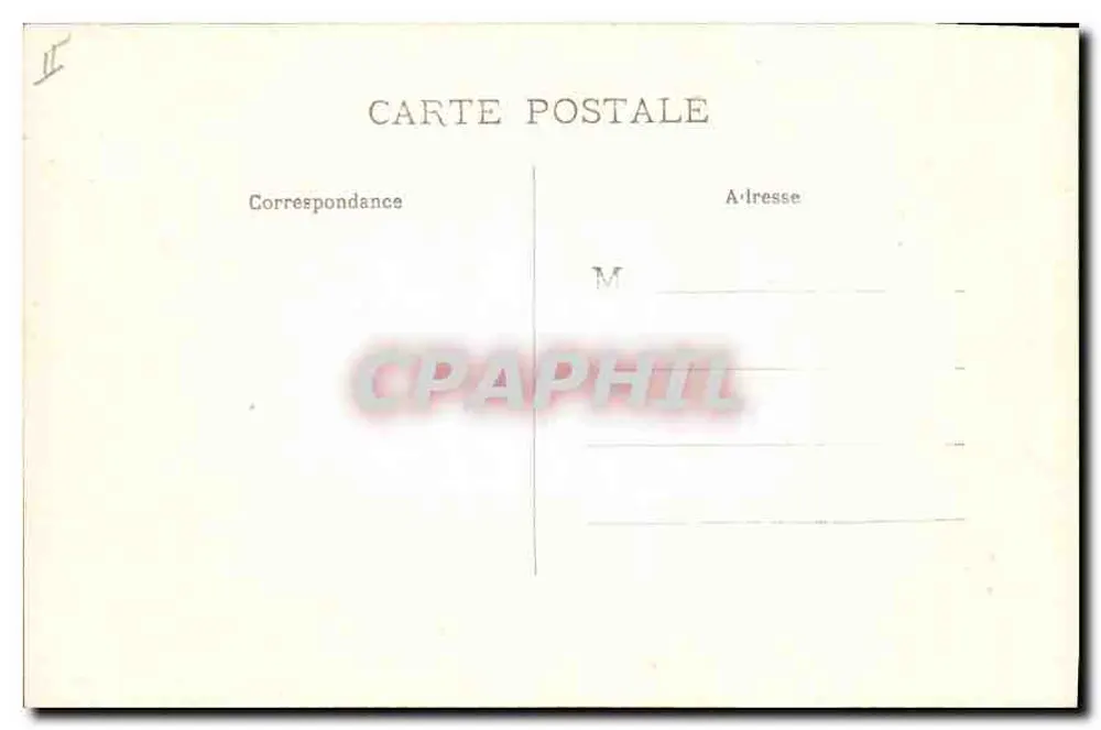 Tulle - A Prefeitura — n° de série 118 - Verso