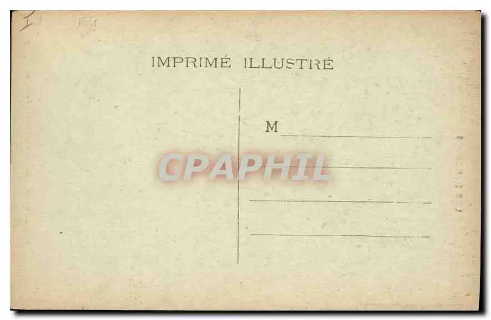 Grutas de BETHARRAM — Sala Férrea — Imprimé Illustré n°8 - Verso