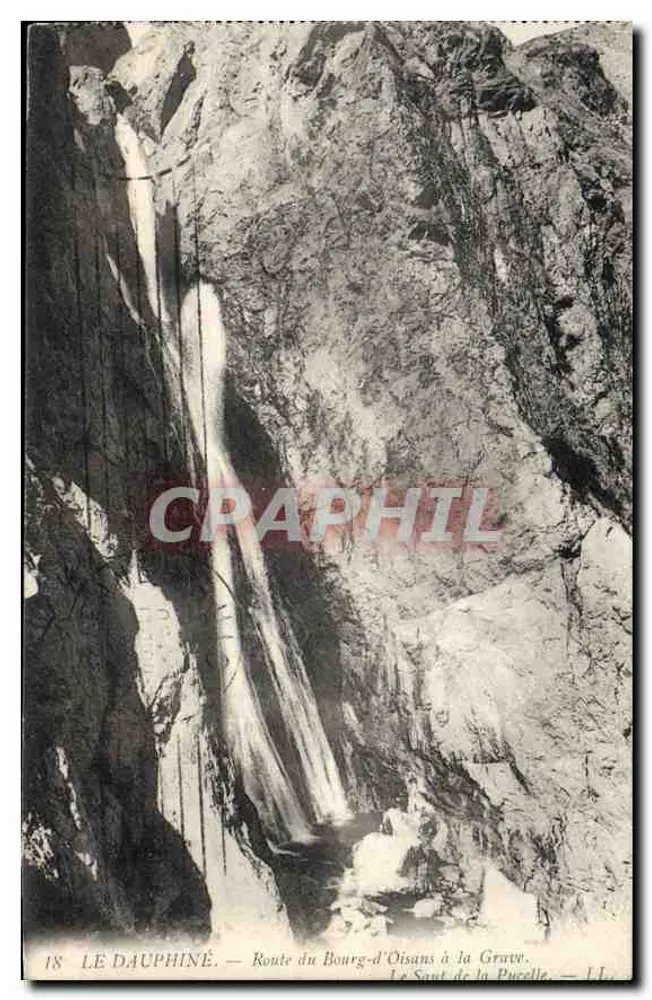 O Dauphiné — Estrada do Bourg-d'Oisans para a Grave — O Saout de la Pucelle — L. L. - Frente