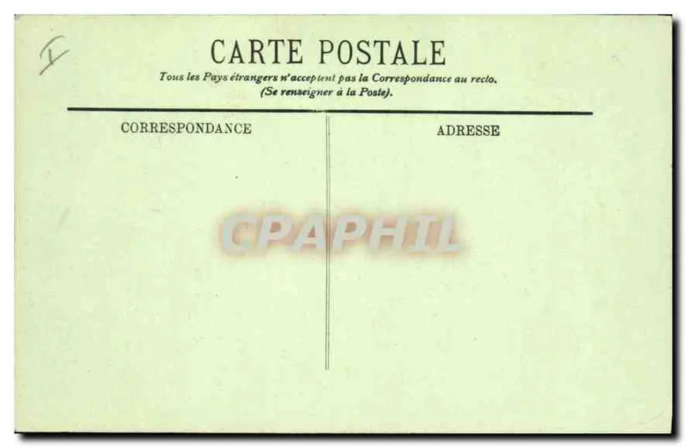 Rennes — O Palácio de Justiça — LL - Verso
