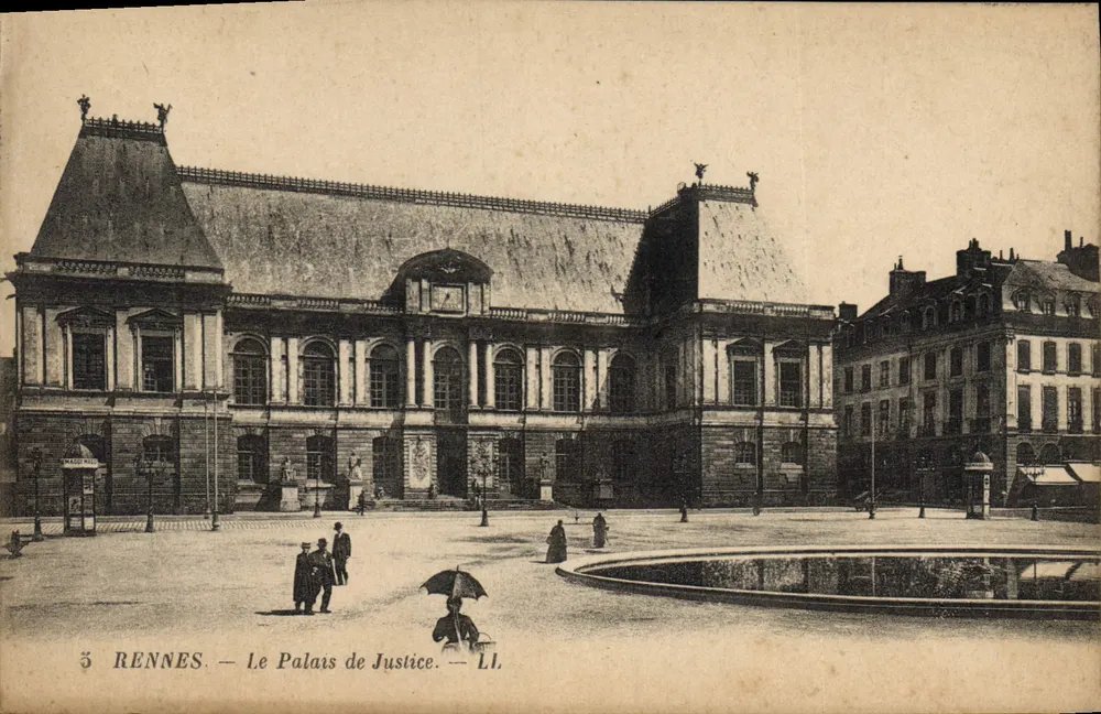 Rennes — Pałac Sądowy — LL - Awers