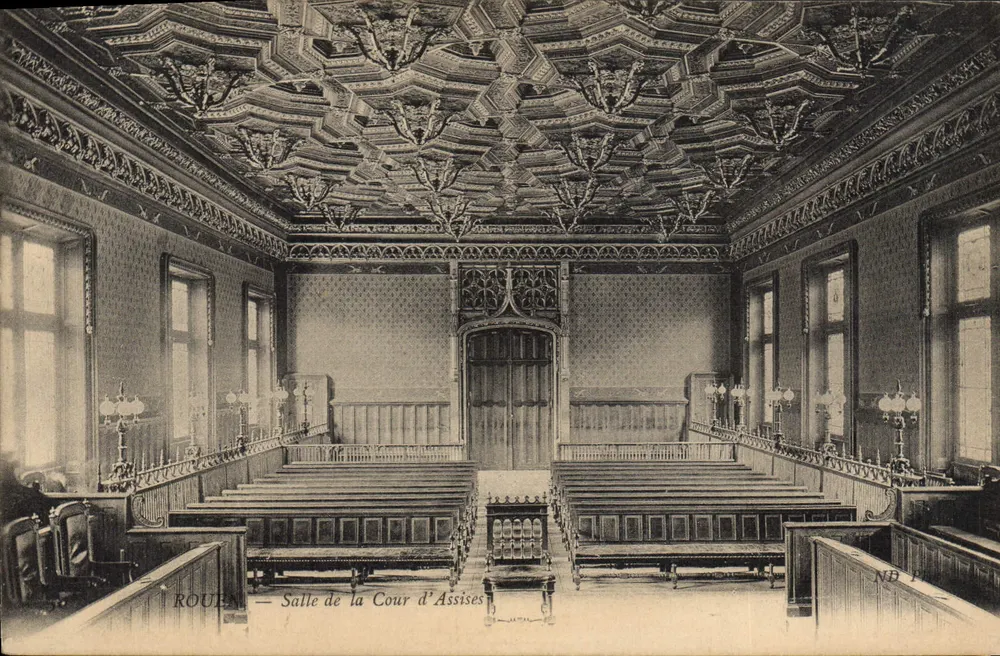 Rouen — Sala della Corte d'Assise - Recto