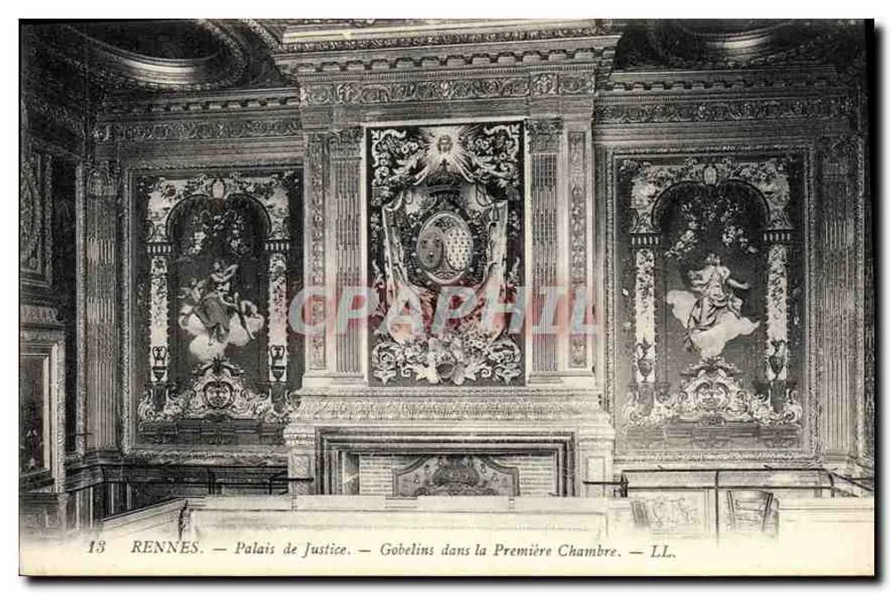 Rennes — Palais de Justice — Gobelins in der ersten Kammer — LL. - Vorderseite