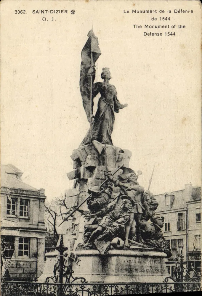 Saint-Dizier — Denkmal für die Verteidigung von 1544 — O.J. n°3062 - Vorderseite