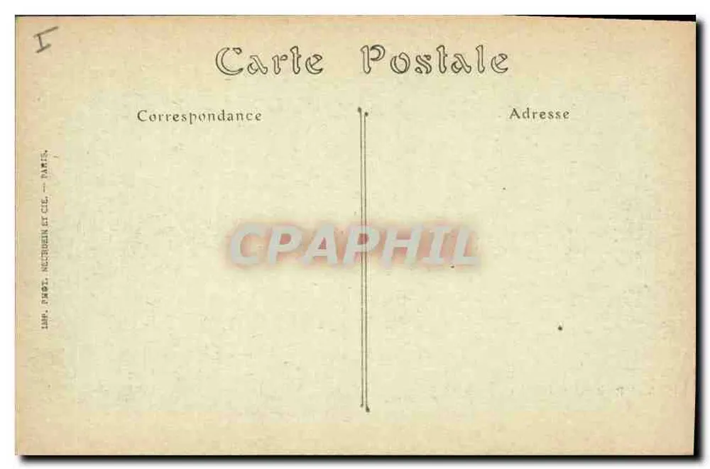 Peronne (Somme) — Innenansicht der zerstörten Kathedrale — ND. Foto. - Rückseite