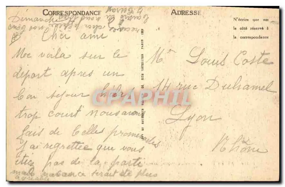 Le Puy — Gruppe der Dentellières aus den Umgebungen von Le Puy — LL - Rückseite