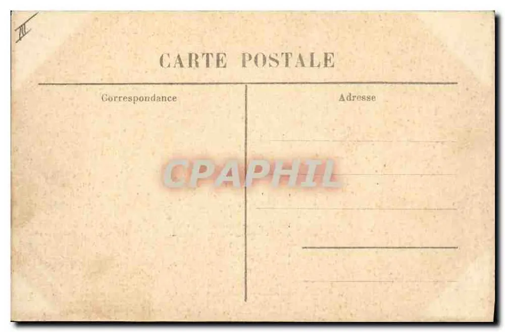 Homem sentado à mesa — canção local 'Mous Esclos' — editor M-B, Le Puy - Verso