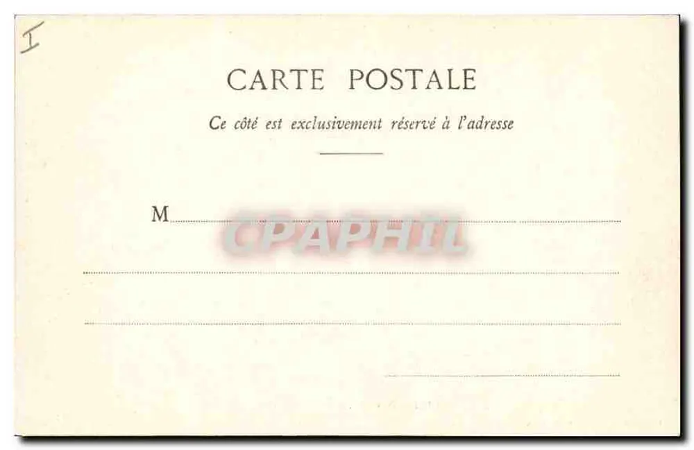 Gipfel des Puy de Dôme — Die Ruinen und das Observatorium — Lib. Bougé-Béal, 21, rue de l’Ecu, Clermont-Ferrand - Rückseite