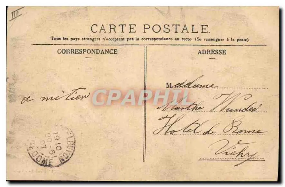 Hirondelles - Auvergne — editor Hirondeillo, Paris - Verso