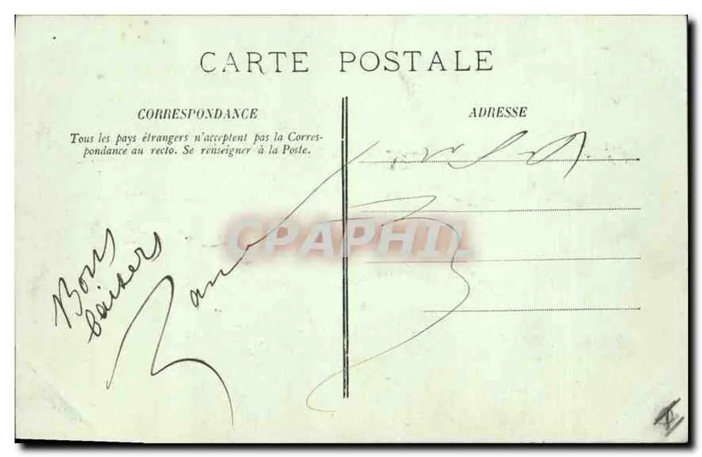 Rennes - Palast der Gerechtigkeit - Amt des Staatsanwalts - L.L. - Rückseite