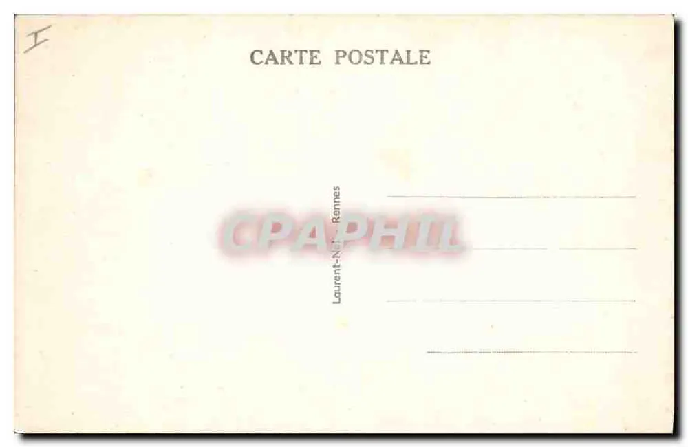 Rennes — Pałac Sądowy — Laurent-Néret, Rennes 0074 - Rewers