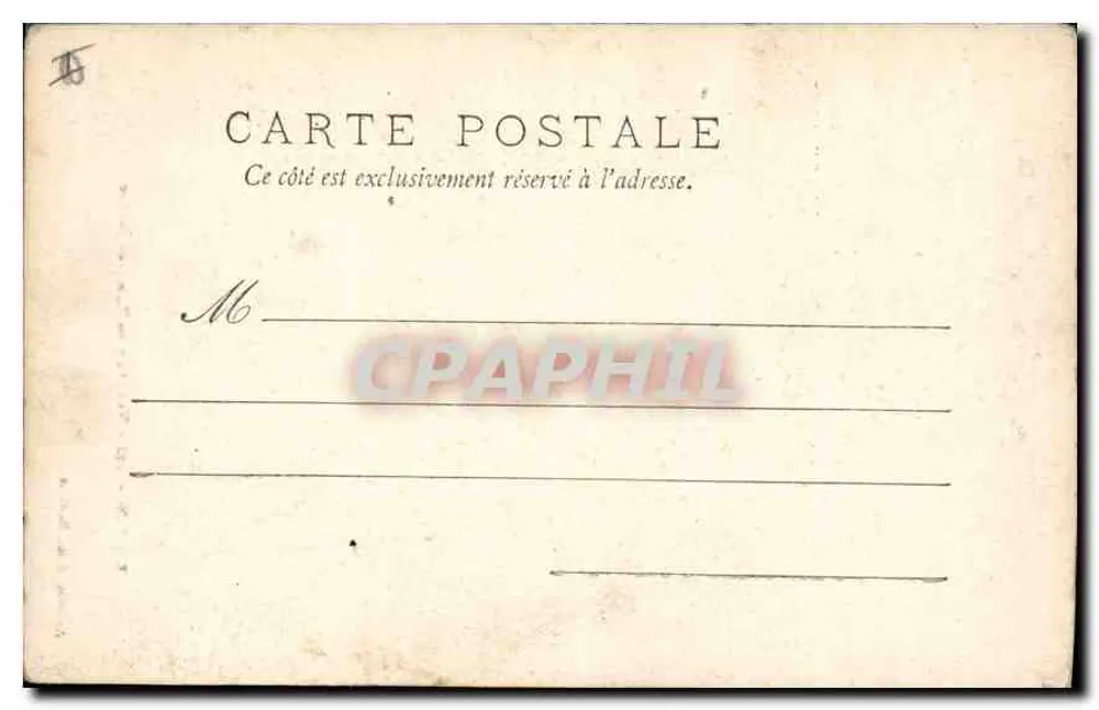 Rennes — Vestíbulo del Palacio de Justicia — Andriveau, edit., Morlaix — n°142 - Reverso