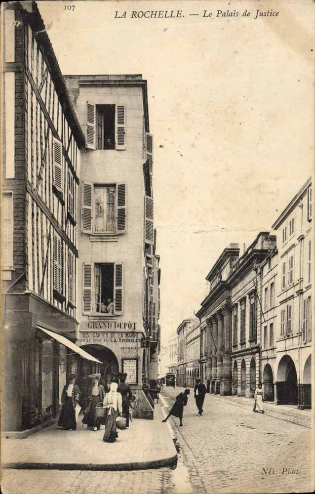 La Rochelle — Le Palais de Justice — ND. Phot. - Recto
