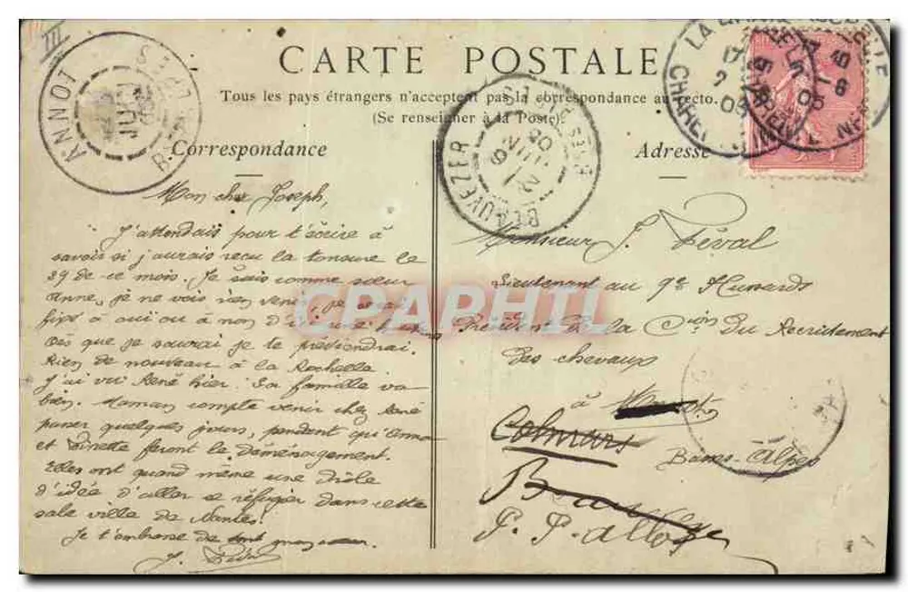 La Rochelle — Le Palais de Justice — ND. Phot. - Verso