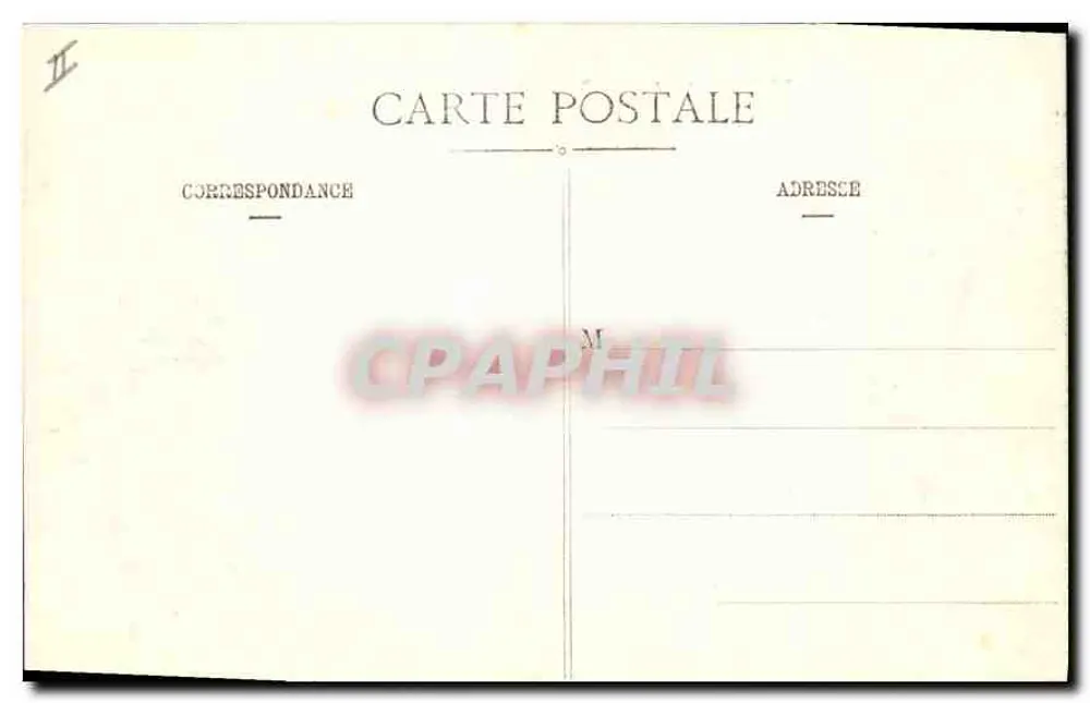 Rouen — Palácio de Justiça, Fachada Praça Verdrel — C.P. 428 - Verso
