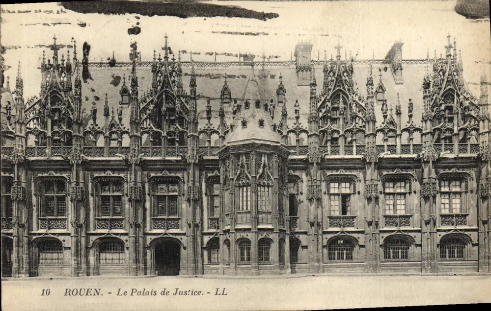 Rouen - Het Paleis van Justitie - LL - Voorkant