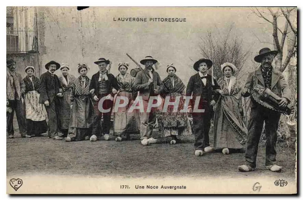 Eine Auvergne Hochzeit — L'Auvergne Pittoresque — G1 - Vorderseite