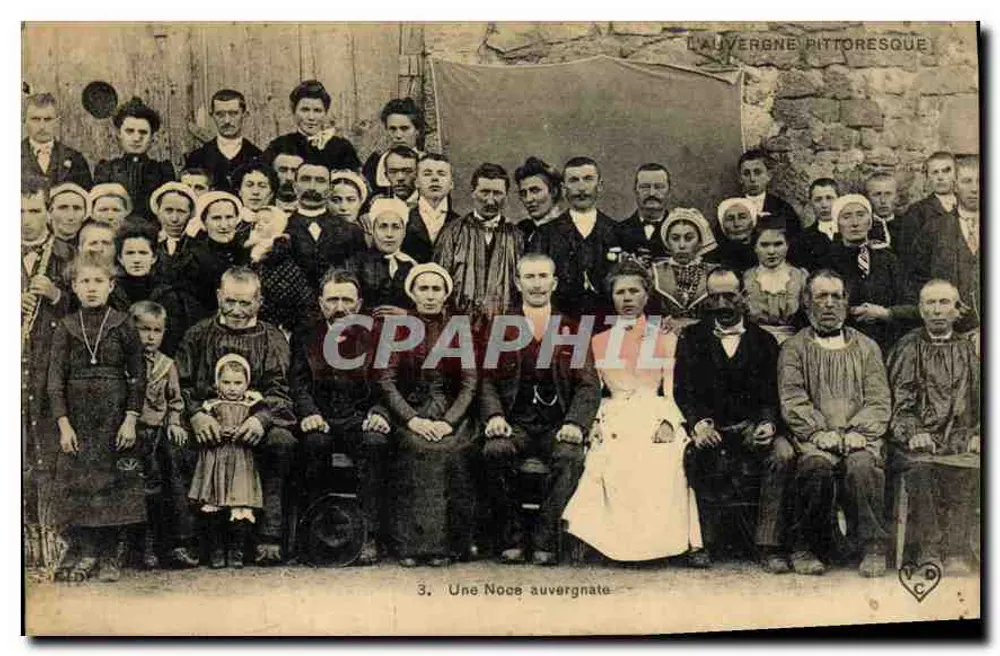 Eine Auvergne Hochzeit — Die malerische Auvergne — Serie 3 - Vorderseite