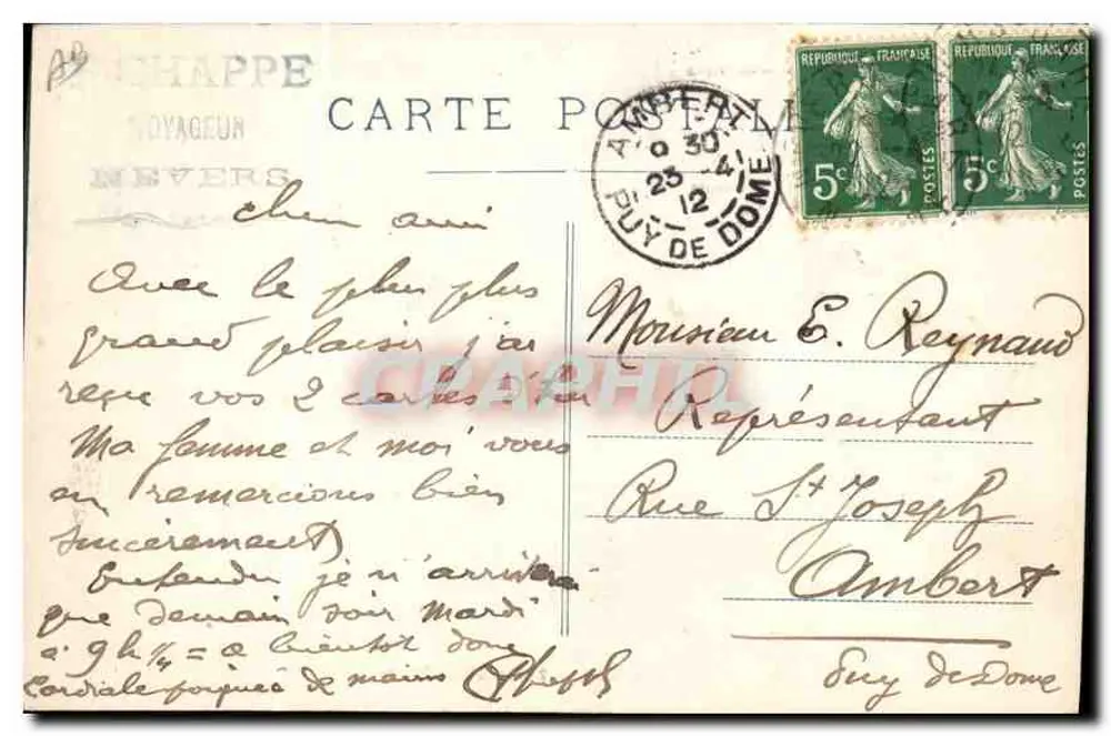 Em Auvergne — 2. La Fenaison — L. R. / I. A. - Verso