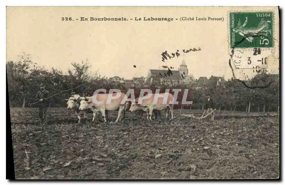 W Bourbonnais — Labouage — Cliché Louis Prevost - Awers
