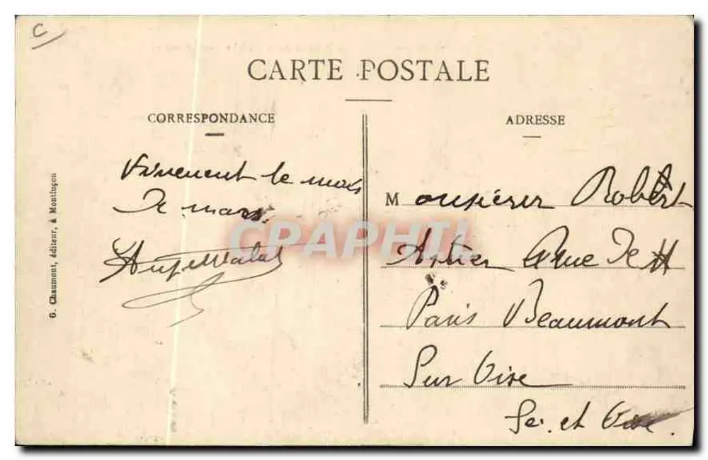 W Bourbonnais — Labouage — Cliché Louis Prevost - Rewers