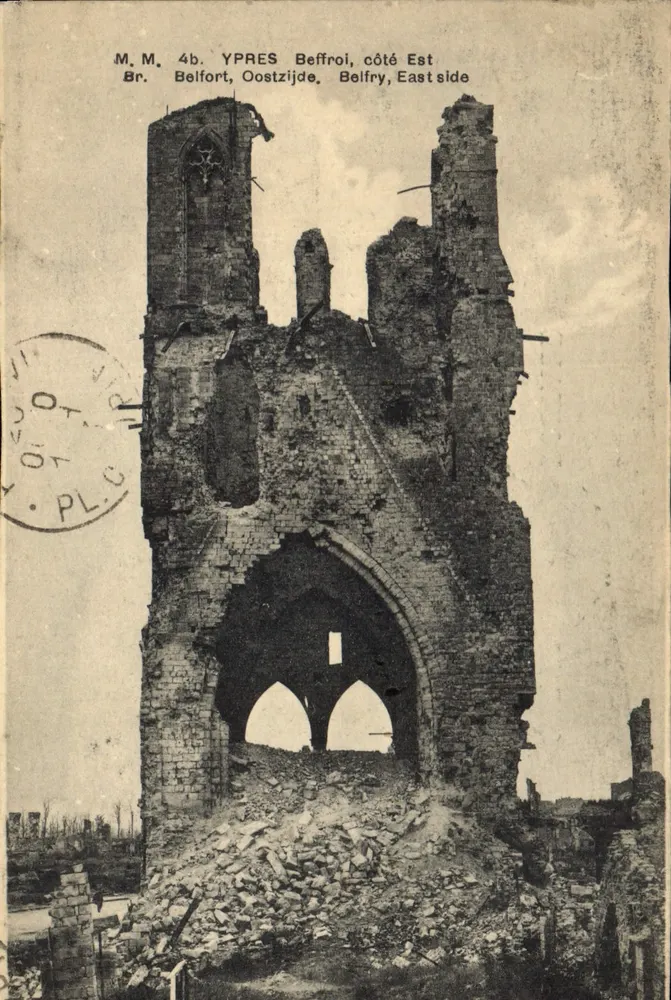 Ruínas de Belfort — lado Leste — M.M. 4b - Frente
