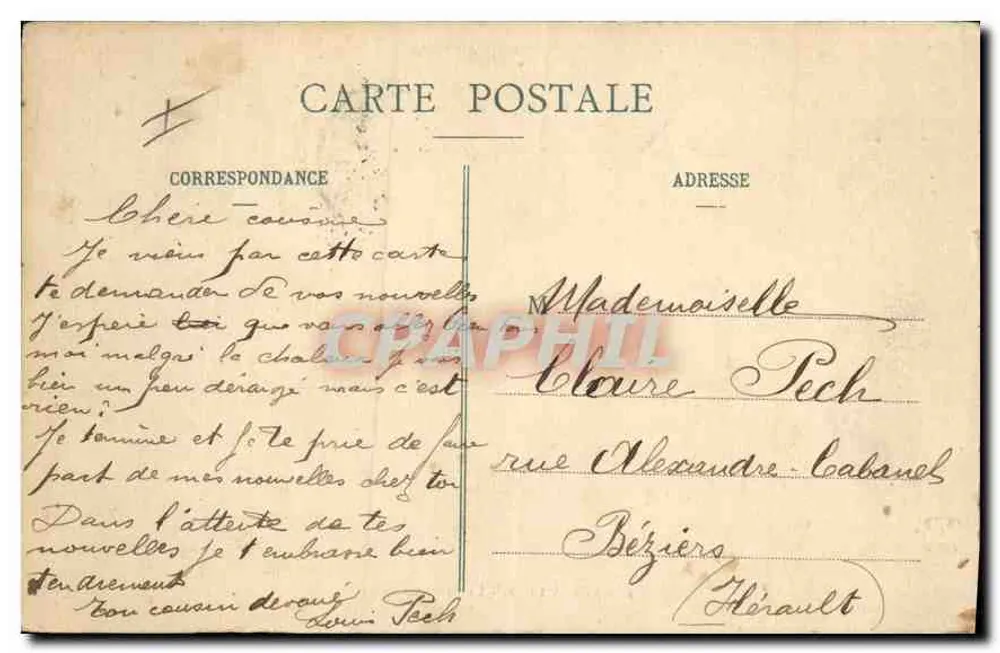 Versalhes - A Prefeitura — P.D. Paris, n°2 - Verso