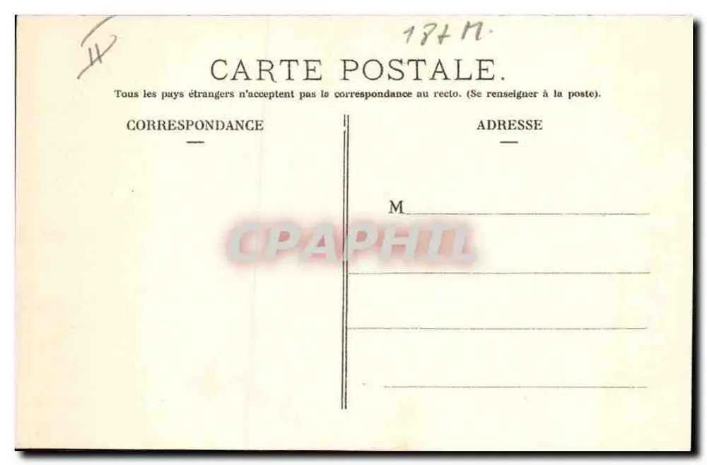 La Bourrée d'Aubergno — taniec folklorystyczny — L'Hirondelle, Paryż, n°48 - Rewers