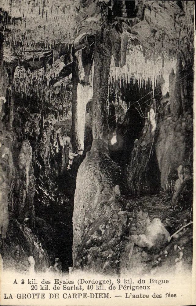 Die Höhle Carpe-Diém — Das Reich der Feen — Dordogne - Vorderseite