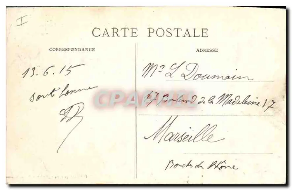 Senlis — Iglesia de San Pedro y Tribunal de Comercio — J. Bourgogne, editor, Château-Thierry - Reverso