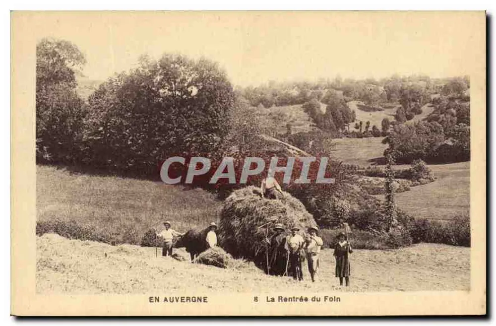 In der Auvergne — La Rentrée du Foln — Éditions Néroux-Laborde - Vorderseite