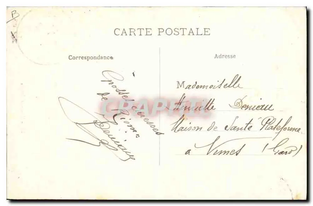 L'Auvergne — Casal Feliz — Editor desconhecido, n° 305 - Verso