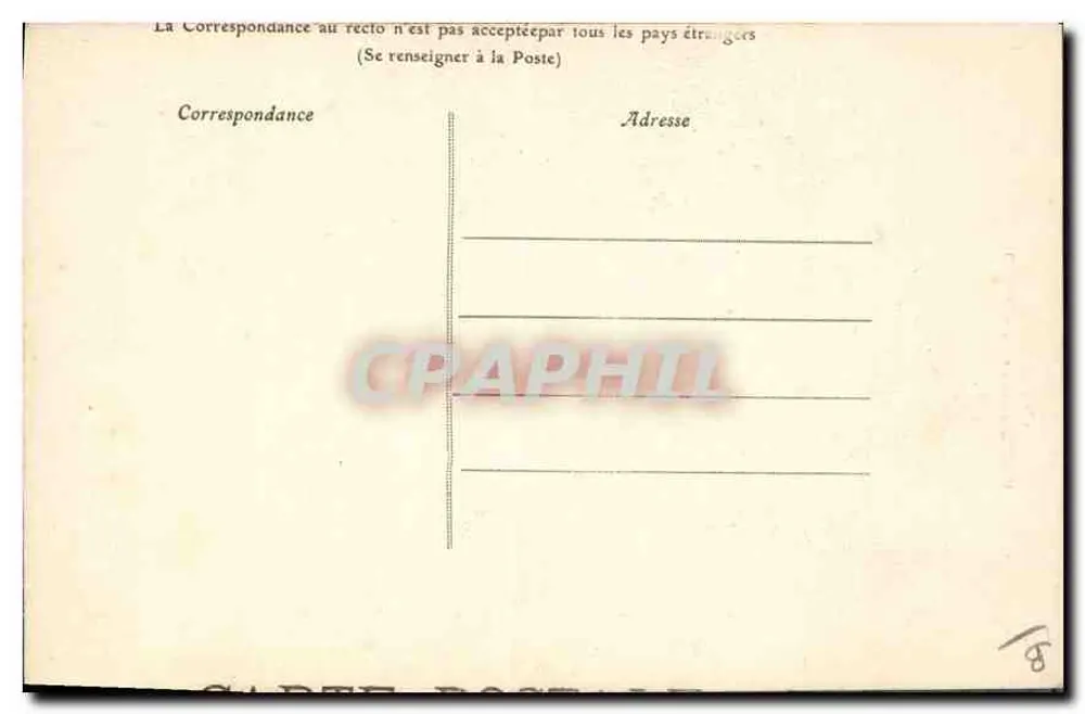 Cantal — 64 - SAINT-FLOUR — Tipos do País — M.T. I.L. - Verso