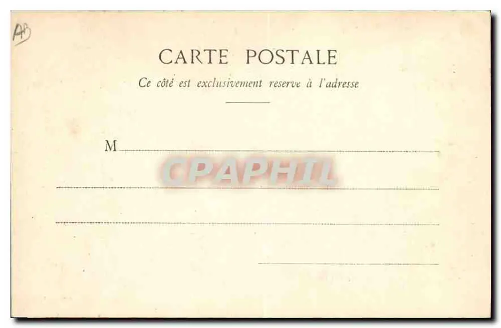 Auvergne - Traje de Latour — editor não identificado, número de série 155 - Verso